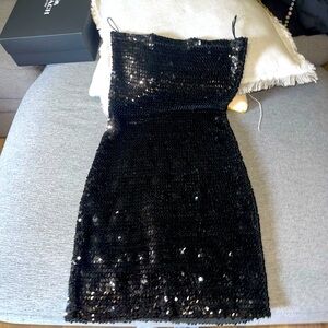 Little Black Sparkler Dress